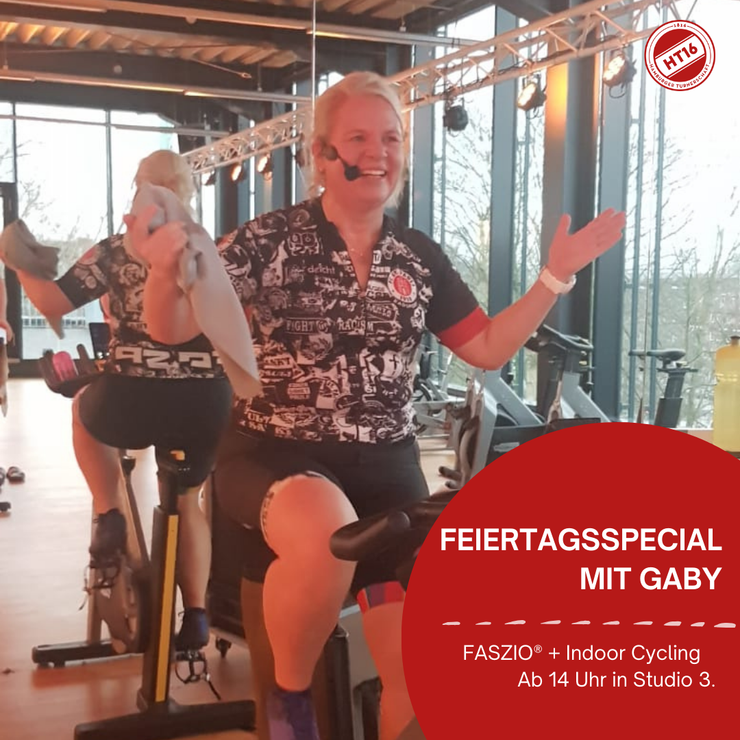 Faszienfitness und Cycling am Feiertag