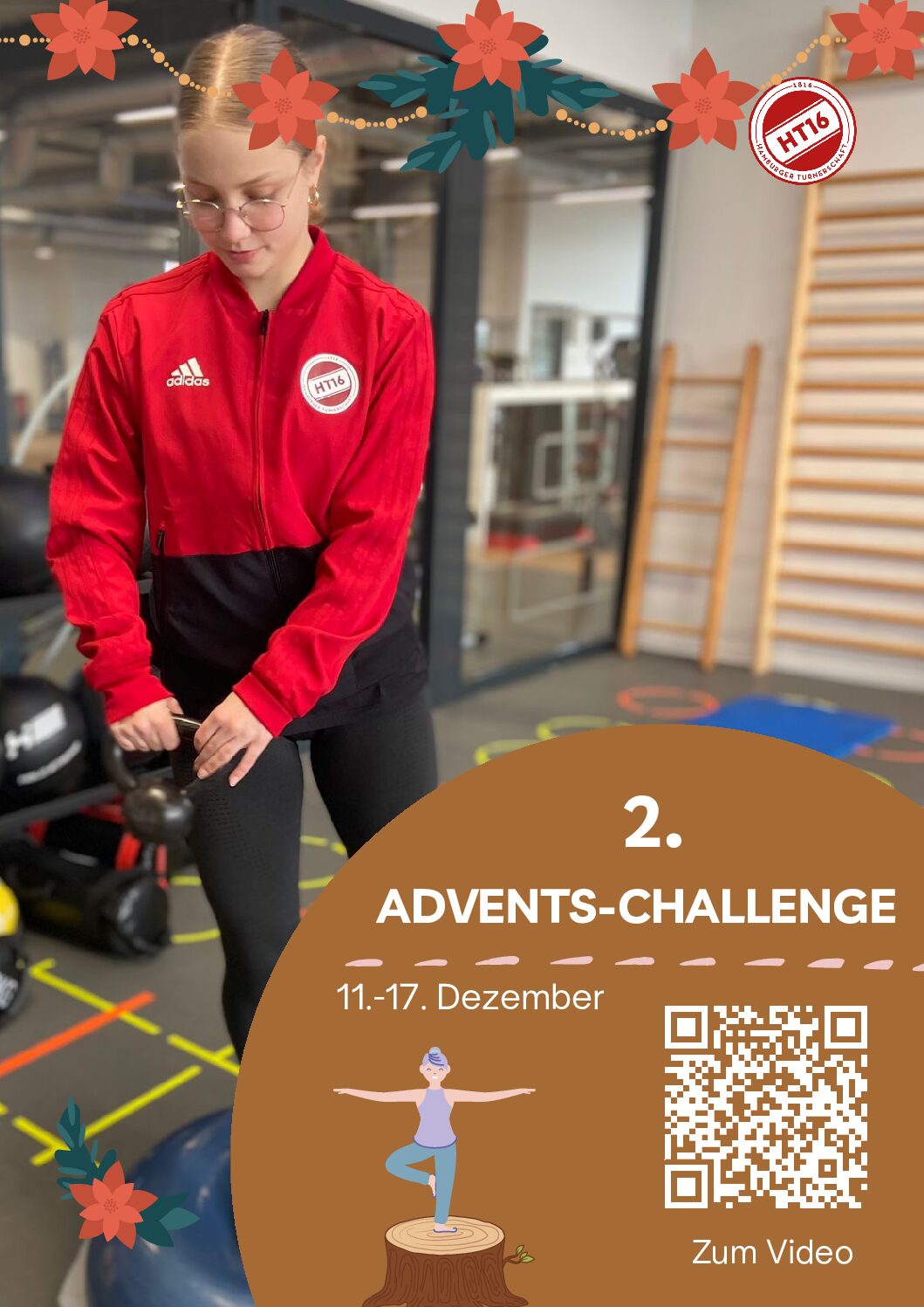 Fitness: Unsere Advents-Challenges starten in die zweite Runde.
