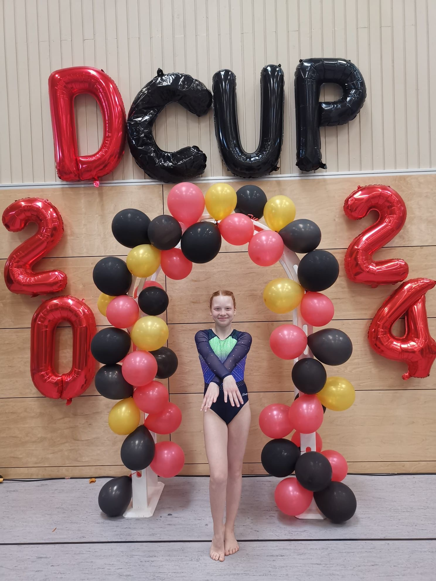 Lene bei ihrem ersten Deutschland Cup