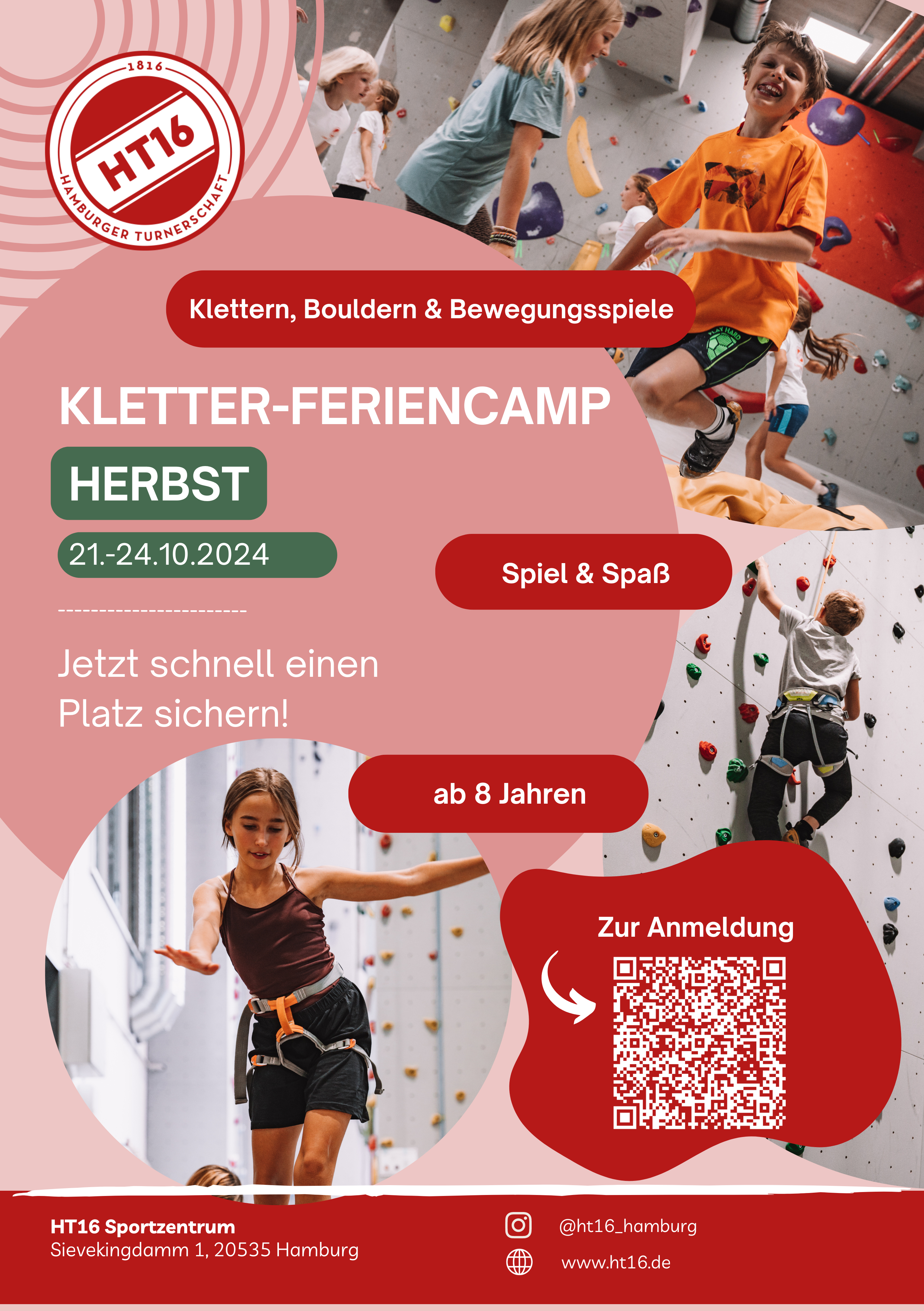 Kletter-Feriencamp Herbst – Jetzt einen Platz sichern