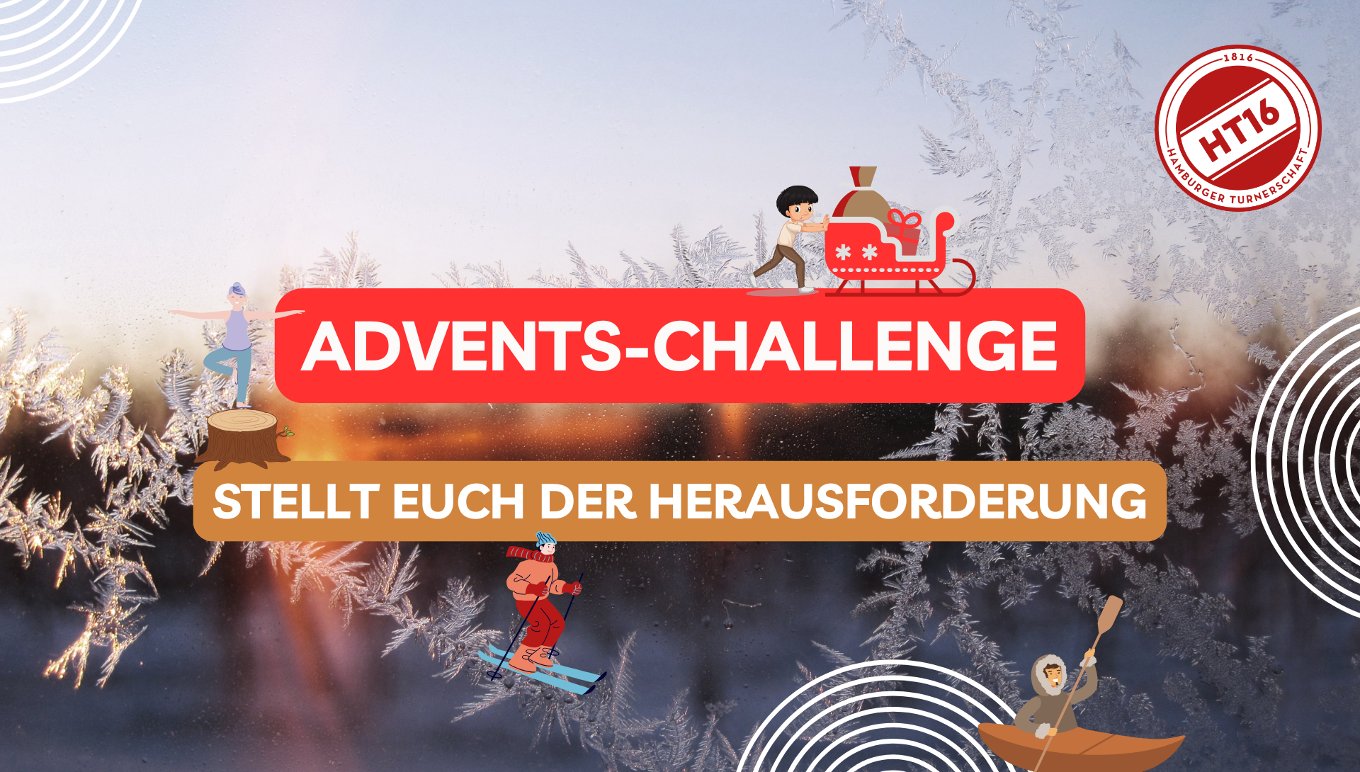 Advents-Challenges auf der Fitness-Fläche