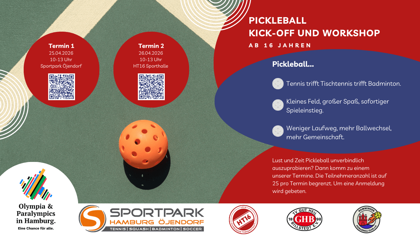Pickleball – Kick-Off und Workshop