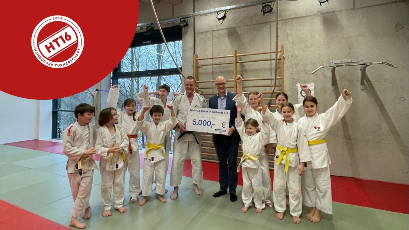 Judo – Großzügige Spende der Spardabank