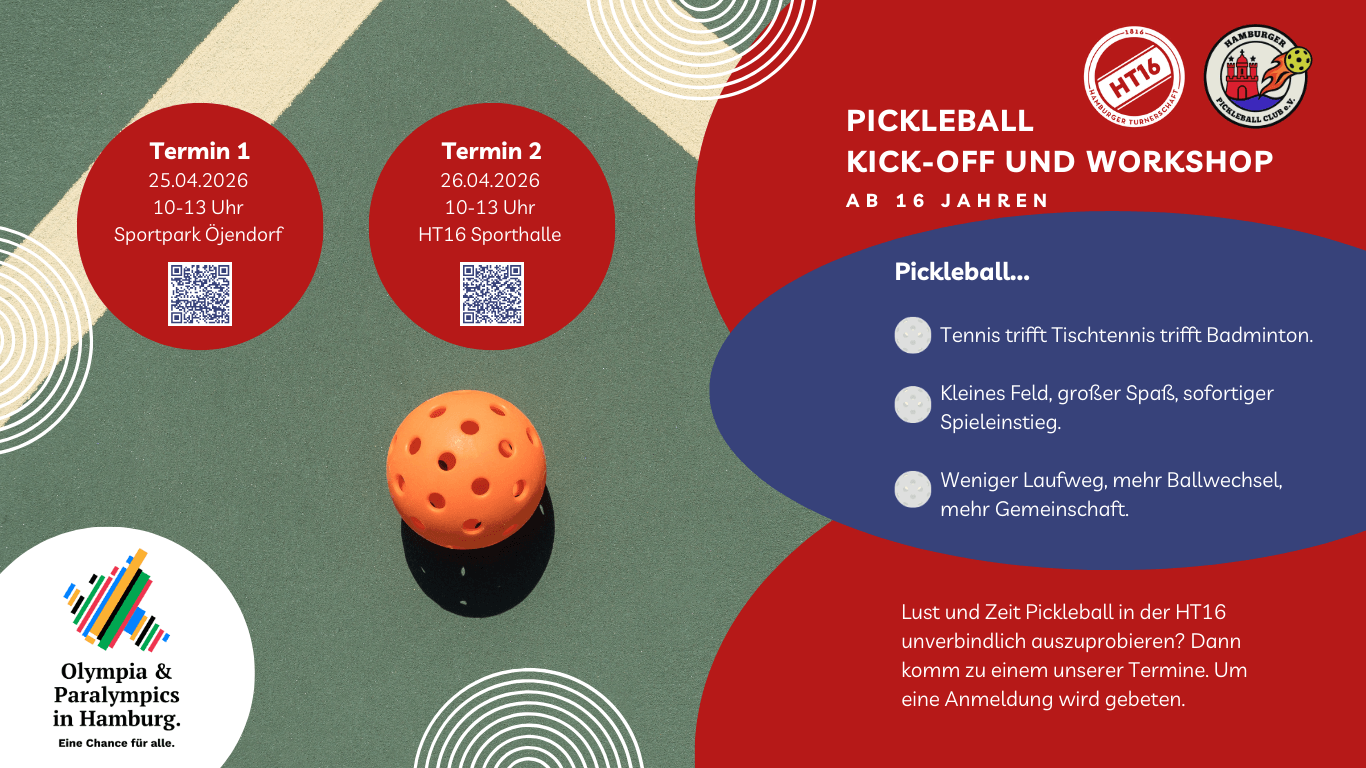 Pickleball – Kick-Off und Workshop
