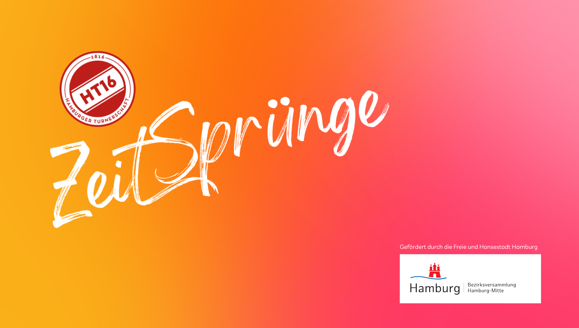 Zeitreise durch 210 Jahre HT16: Einladung zur Vernissage von ZEITSPRÜNGE