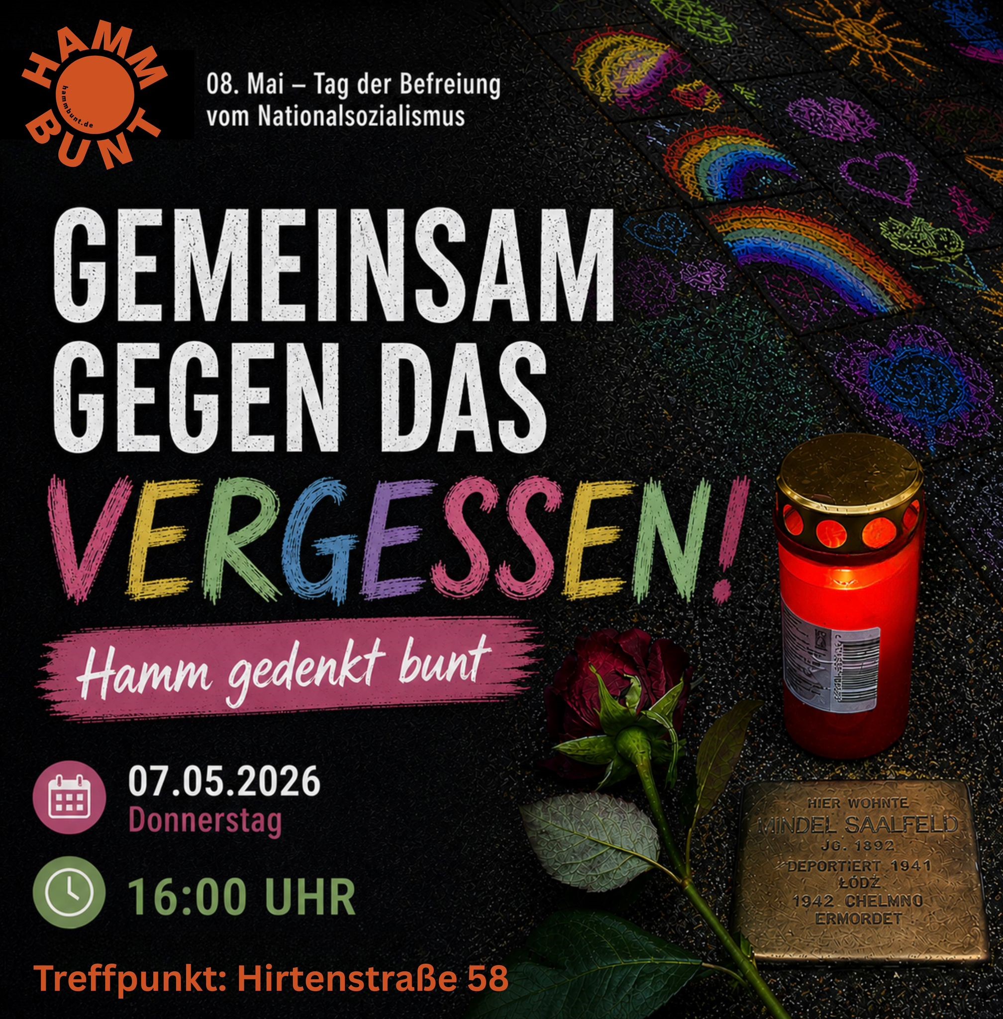 Gemeinsam gegen das Vergessen